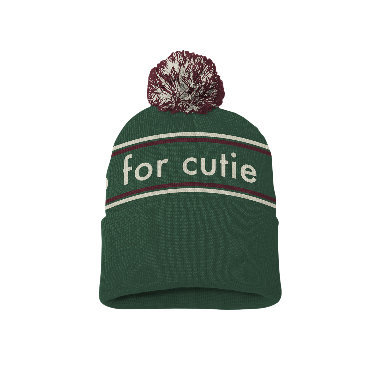 Pom Knit Beanie
