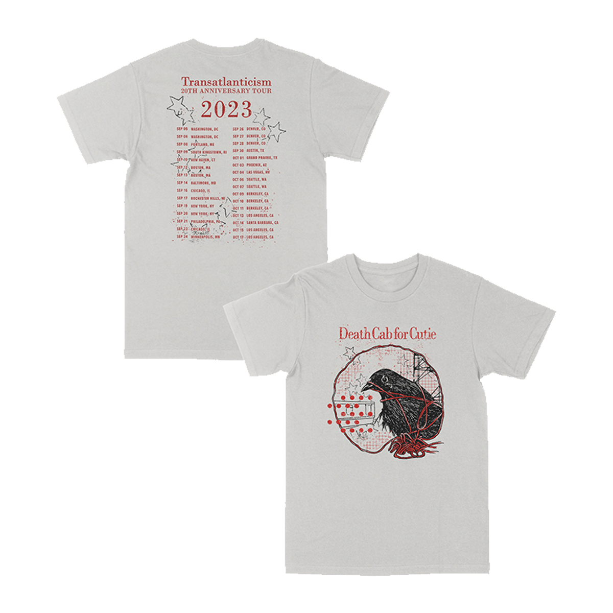 String Theory Silver 2023 Tour Tee