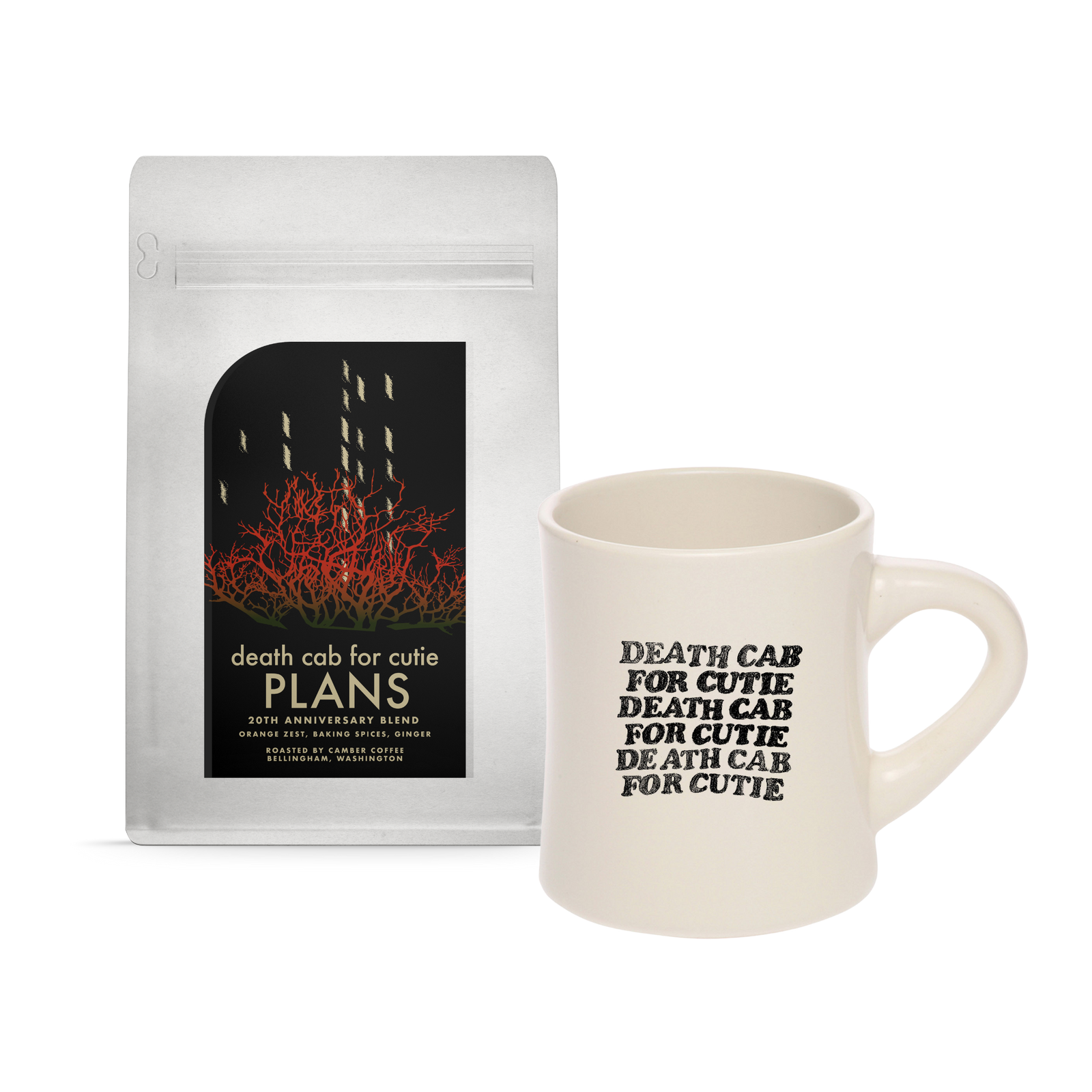 Plans 20th Anniversary Coffee +  DCfC Crayon Diner Mug Bundle