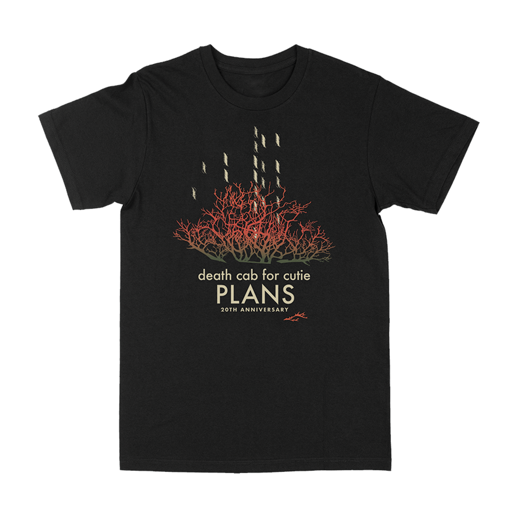 Plans 20th Anniversary T-Shirt - Death Cab for Cutie