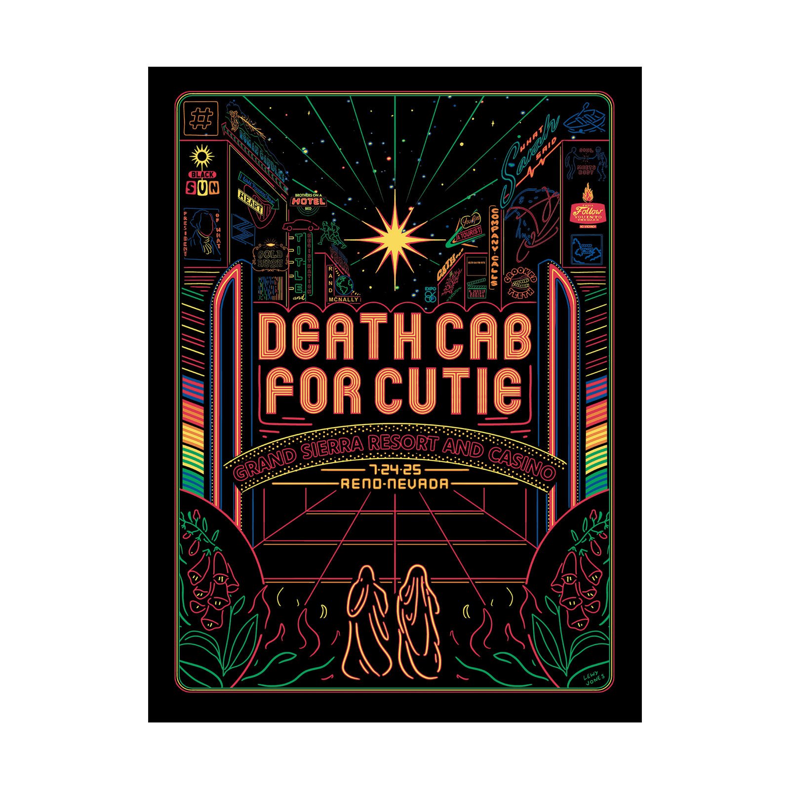 Reno, NV 7/24/25 Poster