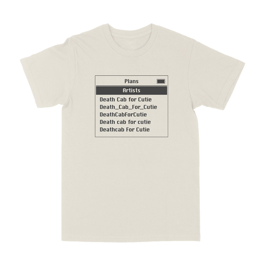 DCfC Screen T-Shirt– Vintage White