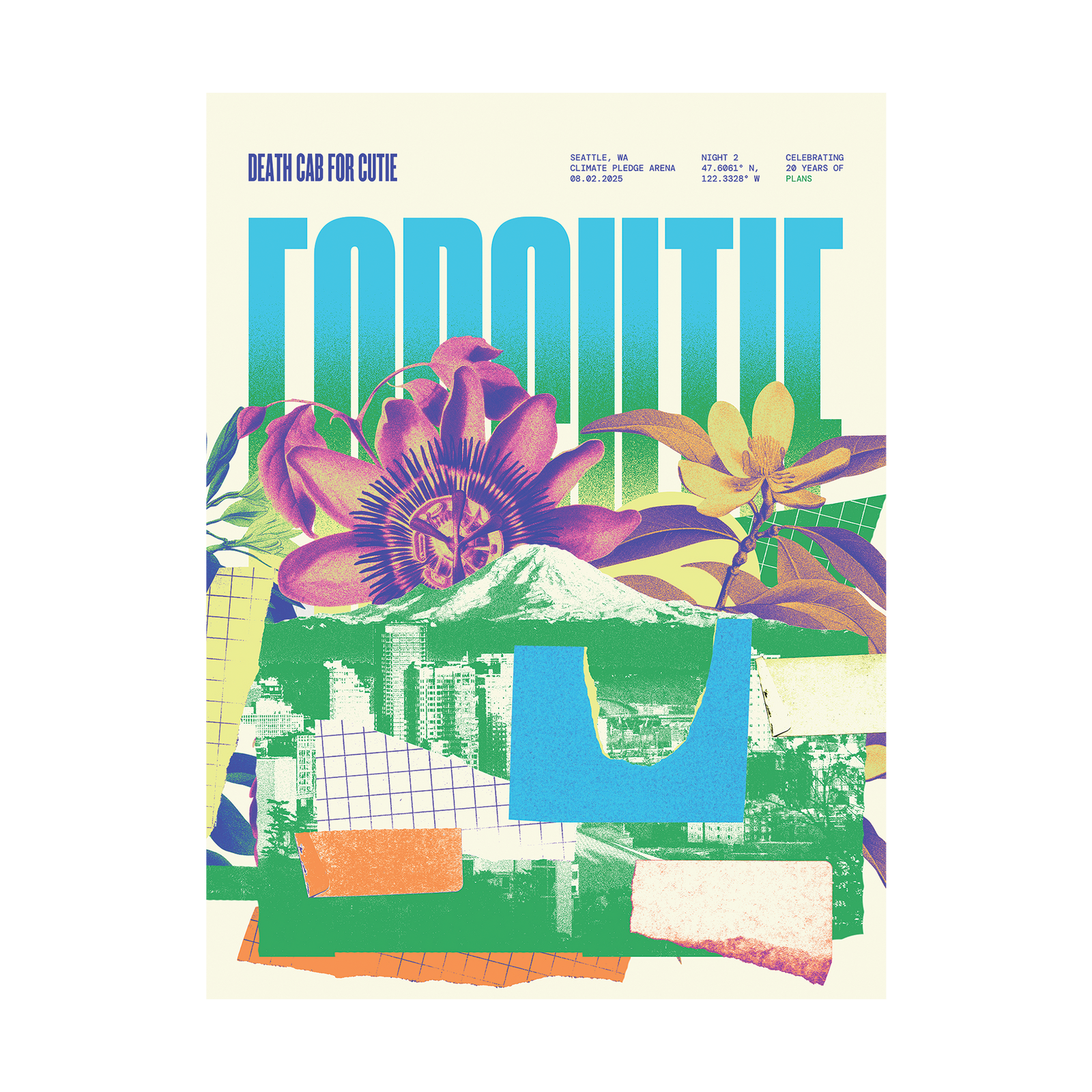 Seattle, WA 8/2/25 Poster