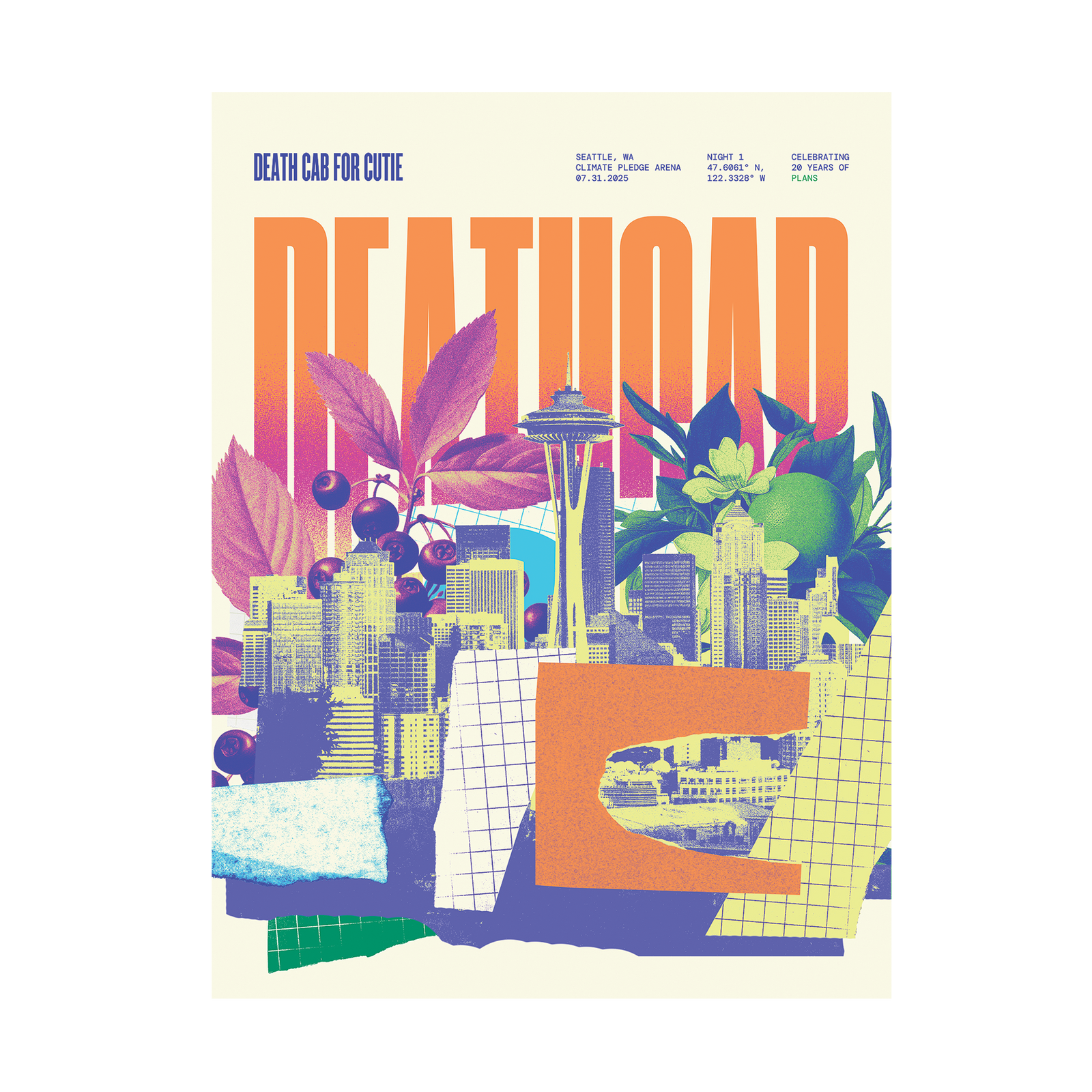 Seattle, WA 7/31/25 Poster