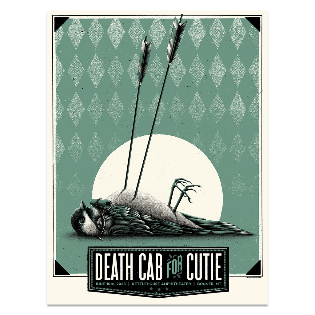 Death Cab deals for Cutie Poster Mohegan Sun Uncasville CT limited edition xx/100