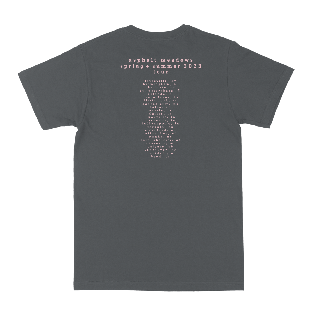 Asphalt Meadows 2023 Tour T-Shirt