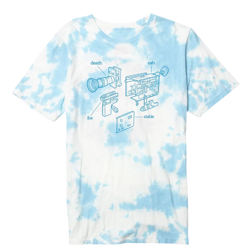 Super 8 Cloud Dye T-Shirt - Death Cab for Cutie
